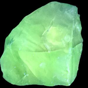 Cobalt Satun Blue Art Glass Cullet Glowing Manganese‎ Slag Glass #4GX298